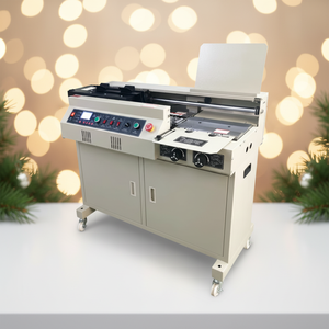 High Quality 320mm Glue <b>Binding</b> <b>Machine</b> Automatic for Books/Office Binder - Product Image 1