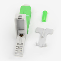 Kabel Drop Fiber Optik SC/APC Fast Connector, Perakitan untuk Penggunaan Dalam Ruangan, Sudah Dipoles, Dapat Dipasang di Lapangan