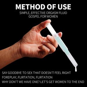 Lubrificant Sex 3ml*5pcs Orgasm Gel Vaginal Pleasure Liquid Syringe Sex Lube Climax for Female - Product Image 5