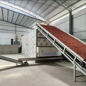Máquina de Deshidratación Industrial de Banda Transportadora Continua, Secador de Materia Prima Herbaria de Acero Inoxidable - Product Image 4