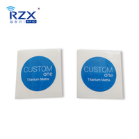 Autocollants NFC avec puce RFID 13,56 MHz, logo personnalisé, taille personnalisée