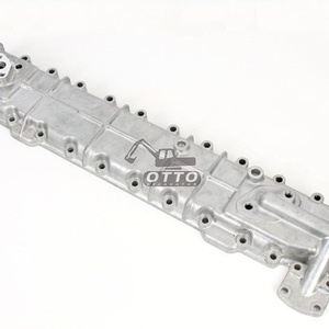 Cubierta del enfriador de aceite del motor ZX220 <span class=keywords><strong>ZX230</strong></span> ZX240 6BG1T 6BD1 Compatible con 1-11281028 11281038-1-0 Cubierta del enfriador de aceite del motor para Isuzu - Product Image 5