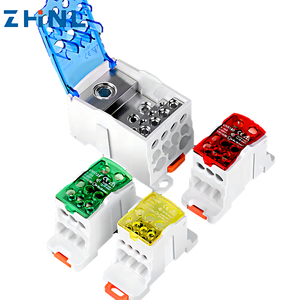 400A 500A caja de conexiones monofásica conector de Cable carril <span class=keywords><strong>Din</strong></span> caja de distribución de energía Ukk 80 Ukk bloque de terminales - Product Image 1