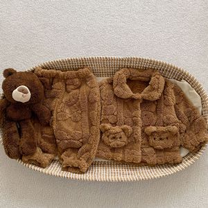 Completo completo pigiami in <span class=keywords><strong>pile</strong></span> per bambini Set di pigiami in <span class=keywords><strong>pile</strong></span> per bambini - Product Image 6