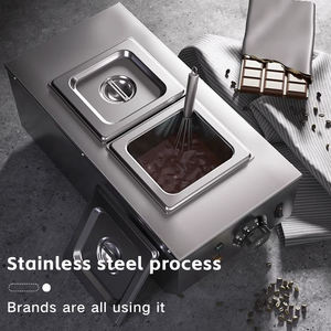 La mejor máquina de templado de chocolate, 3 crisoles, precio al por mayor de fábrica, fundidor de chocolate eléctrico - Product Image 5