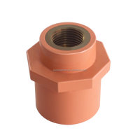 Raccord de tuyau en plastique CPVC léger, système de sprinkler anti-incendie, protection incendie, lutte contre l'incendie, adaptateur de sprinkler chinois, sol, hôtel