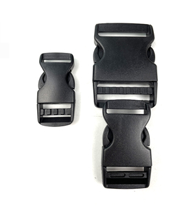 Matériau en Nylon, prix bon marché, approvisionnement d'usine en chine, boucle de fermeture de couleur noire, accessoires boucle en plastique - Product Image 3