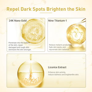 Sérum Visage Anti-âge LANBENA Or 24K Peptides – Élimine les Taches Brunes et Raffermit la Peau – Offre Spéciale - Product Image 3