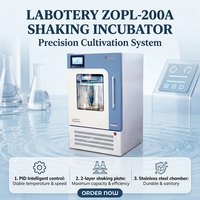 Incubadora de Temperatura Constante de Sobremesa con Agitación para Laboratorio Médico, Microbiología y Bioquímica