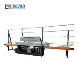 9 Heads Automatic Glass Straight Edge Grinding Machine for Tempered Glass <b>Shower</b> Door Curtain Wall and Architectural Glass - Product Image 1
