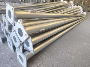 Bán buôn ánh sáng trắng thép đèn cực từ Trung Quốc 6M 8M 10m 12m ánh sáng đường phố cực và thép ánh sáng bài - Product Image 2