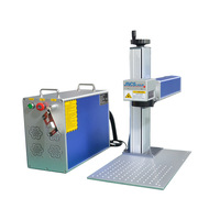 Machine de marquage laser à fibre 30W, machine d'impression de logo, machine de gravure laser pour métal