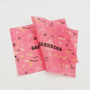 Papel Antigrasa para Envolver Alimentos con Logotipo Personalizado al por Mayor, Papel Encerado para Sándwiches y Comida para Llevar, Papel Antigrasa con Logotipo de Marca - Product Image 5