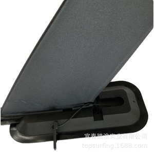 Aleta inflable para SUP de 10 pulgadas con sistema deslizante para deportes acuáticos en aguas oceánicas, portátil, unisex - Product Image 1