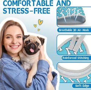 Wholesale Custom Soft Luxury Simple Eco-Friendly Harness Helper <b>Dog</b> Pet <b>Grooming</b> <b>Hammock</b> Set Nail Trimmer Harness - Product Image 4