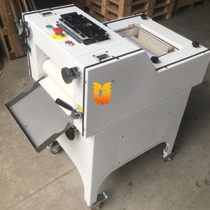 Mini-mouleuse industrielle à pâte, machine à rouler la pâte à deux fonctions, équipement de transformation alimentaire, petit équipement de cuisine centralisée - Product Image 4