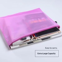Prix d'usine : Pochette zippée en maille haute capacité avec poche pour étiquette, Pochette de classement zippée en maille, Classeur zippé en maille, Pochette de classement zippée