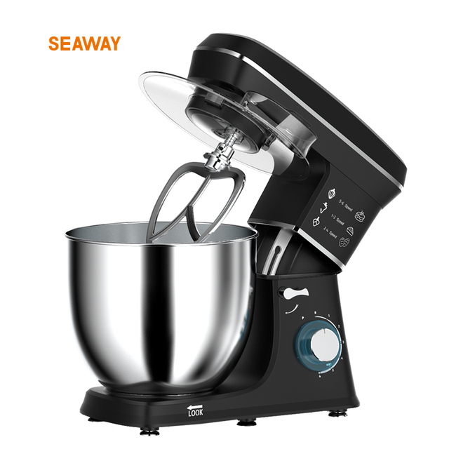New Design Electric 8L 1400W Stand Mixer 6 Speeds With Ss Bowl and Full Copper Motor