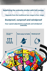 Cochecito de Bebé Ultraligero Plegable 3 en 1, Sistema de Viaje con Posiciones de Sentado y Acostado, Certificado EN1888, Compacto y Portátil para Bebés y Niños Pequeños - Product Image 2