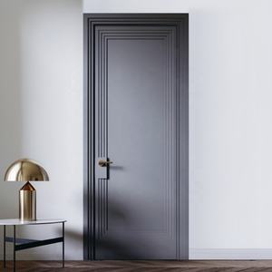 Portes intérieures en bois massif modernes et imperméables BASEN 36x96 pour chambre à coucher, villa et appartement - Product Image 3