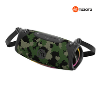 Haut-parleur sans fil Bluetooth DJ de qualité supérieure avec basses puissantes, étanche IPX7, lumière RGB