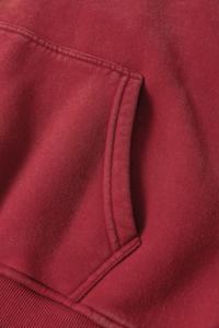 Sudadera con Capucha de Algodón Grueso Personalizada al por Mayor, Corte Holgado, Lisa y con Estampado Gráfico para Ropa de Equipo y Estilo Urbano - Product Image 3