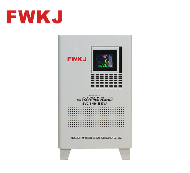 Stabilizer Single-Phase Closed 8K SVC/TND Model Copper Static for Data Center Use