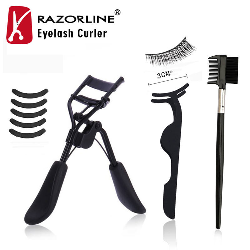 Hot Selling Makeup Eyelash Curler Beauty Tools Lady Women Lash Nature Curl Style Eyelash Handle Curl Eye Lash Curler 