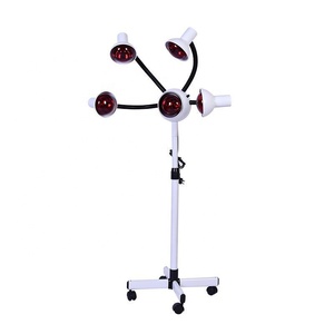 2024 venta al por mayor buen precio equipo de peluquería calentador de pelo infrarrojo 5 cabezas lámpara de calefacción infrarroja secador para secado de cabello - Product Image 2