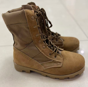 รองเท้าบูทคอมแบท HPB910 801 รุ่น Men Coyote High Cut สำหรับเดินป่า ทำจากหนังกลับและไนลอน น้ำหนักเบา พื้นรองเท้าแบบลุ๊ก ทนทาน ระบายอากาศได้ดี เหมาะสำหรับกิจกรรมกลางแจ้ง - Product Image 5