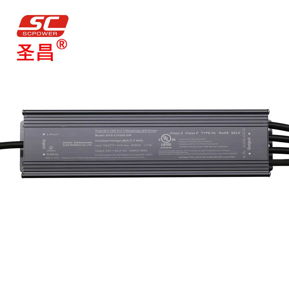 Iluminação inteligente, 30w 60w 96w 100w 120w 150w 200w 300w 180w192w 288w 384w regulável driver para iluminação interna