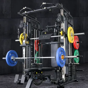 Body Building Gym Apparatuur Online Kopen Gym Apparatuur Multi Station Smith Machine Multi All In One Smith Machine