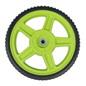 12-Inch <b>Plastic</b> <b>Wheels</b> Pvc Tires Pp Rims Airless For Utility Carts - Product Image 2
