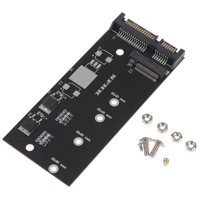 M.2 NGFF SSD to 2.5-inch SATA Hard Drive Adapter Card Manufacturer's Direct Sale of