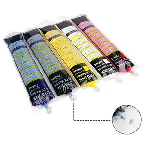 Winnerjet Compatible Ink Bag 700ml with Textile ink DTG ink for Brother GTX Pro printer