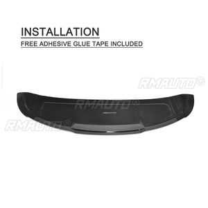 Aileron de coffre arrière en fibre de carbone pour Audi Q7 Sline SQ7 SUV 4 portes 2016 2017 2018, becquet de coffre arrière en FRP - Product Image 5