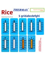 Irreversible Temperature Indicator Labels (8-Level / 10-Level Temperature Test Strips)