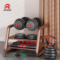 Ensemble de poids d'haltères réglables Offre Spéciale SP Powerlifting 20kg/30kg/40kg/50kg haltères d'équipement de gymnastique haltères réglables en ciment