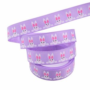 Holiday Exclusive Playful 1.6cm 10/50 Yards <b>Easter</b> Bunny Polyester <b>Ribbon</b> for <b>Easter</b> Basket Decor Party Favors - Product Image 6