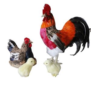 Adorno de Jardín, Gallo de Plumas, Accesorio de Fotografía, Modelo de Gallo Realista, Gallina Ponedora, Simulación de Gallina Grande - Product Image 1