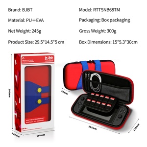 กระเป๋าใส่ <span class=keywords><strong>Nintendo</strong></span> <span class=keywords><strong>Switch</strong></span> 2 แบบแข็ง EVA กันกระแทก กันน้ำ พร้อมช่องใส่ตลับเกม 10 ช่อง มีสินค้าในสต็อก - Product Image 4