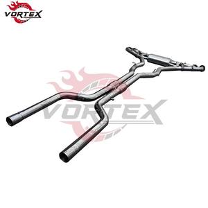 Échappement Catback VORTEX SUS304 Valvetronic pour BMW F95 X5M/F96 X6M 4.4T 2019-2024 Embout en fibre de carbone Fixation directe - Product Image 4