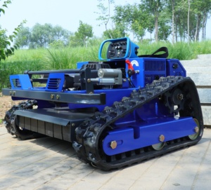 Tondeuse à gazon autotractée industrielle thermique 550 mm, moteur 4 temps 224 cm³, télécommandée, 1500 m/h, garantie 3 ans - Meilleures ventes - Product Image 2