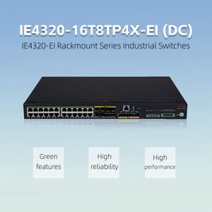 Switch Ethernet industriel IE4320-16T8TP4X-EI-DC, alimentation CC, 16 ports Gigabit, switch L2 géré, 8 ports combo 4x10G SFP+, montage en rack - Product Image 1