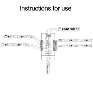 Dc5v 24V <span class=keywords><strong>LED</strong></span> SPI Repeater 5V itl khuếch đại tín hiệu <span class=keywords><strong>Dimmer</strong></span> cho WS2812 ws2811 ws1903 cho itl SPI 5V <span class=keywords><strong>LED</strong></span> hệ thống - Product Image 5