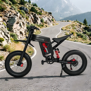Bicicleta Todoterreno de Alto Rendimiento de 70 km/h para Adultos, Batería de 30 AH, Bicicleta Eléctrica de Largo Alcance de 120-150 km - Product Image 5