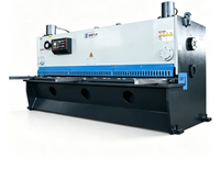 Vibrationsarme QC11K 8mm3200 E21S Vollautomatische CNC Hydraulische Tafelschere für Edelstahl