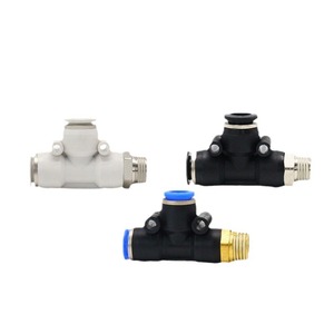 Chen Chi T Type Pneumatic <b>Connector</b> 4 M5 6 M5 Plastic <b>Quick</b> Coupler Industrial Grade - Product Image 2