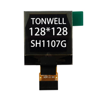 Pantalla LCD de 1.12 Pulgadas 128*128, Pantalla OLED Cuadrada con Controlador SH1107, Puerto Serie, para Pure Evoke, 2.36 Pulgadas