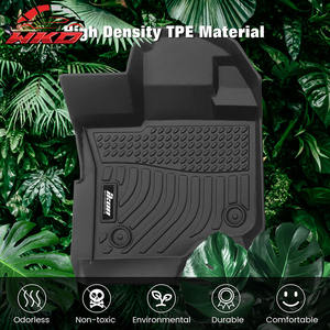 Alfombrillas para todo clima para Ford F-150 Crew Cab 2015-2025, revestimiento de alfombra TPE moldeado en 3D, impermeables - Product Image 2